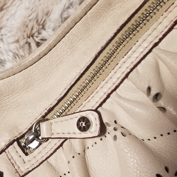 Brighton REHAB cream shoulder bag - Picture 8 of 16